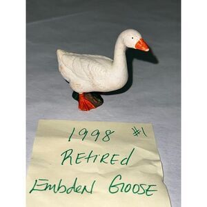 Schleich Goose Retired 1998 Embden #1